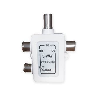 TV 3 Way Splitter Combiner