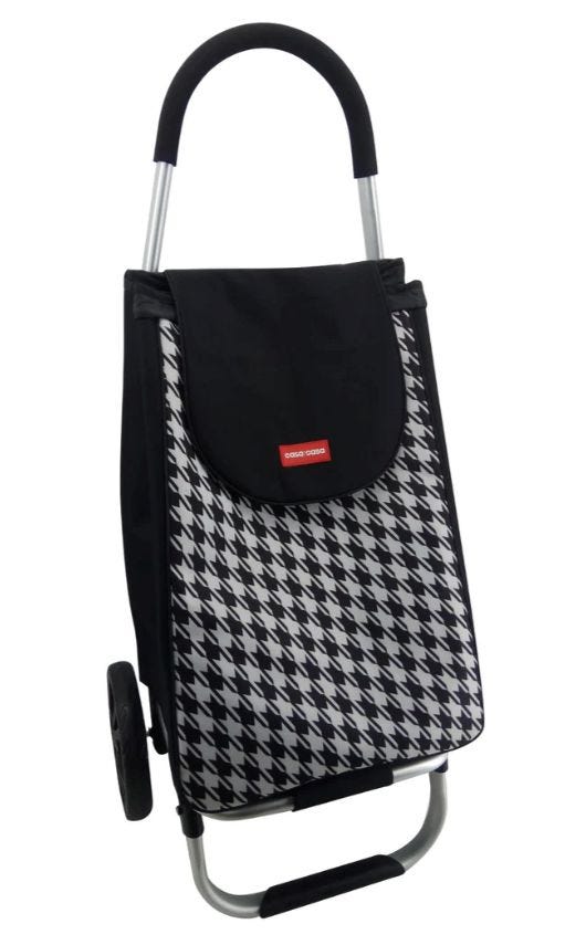 Aluminium 2 Wheel Shopping trolley