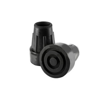 Meadex Black Type Z Crutch Ferrule / Leg Tip - 19mm