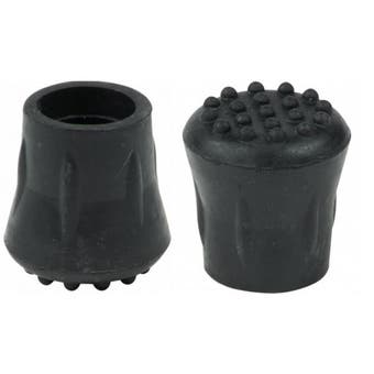 Black Type C Pipped Ferrule - No Washer 25mm
