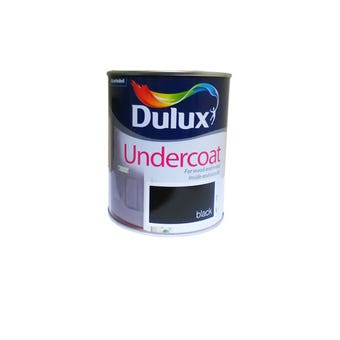 Dulux Undercoat - Black 750ml