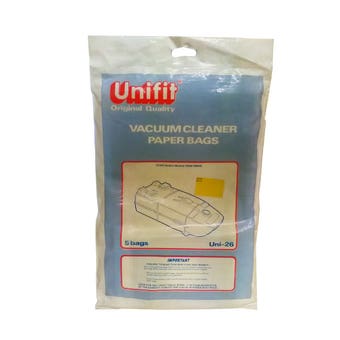 Unifit UNI-26 Vacuum Bags - Pack of 5