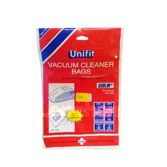 Unifit UNI-115 Vacuum Bags - Pack of 5