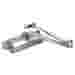 Union Fixed Size 3 Rack & Pinion Door Closer - Silver