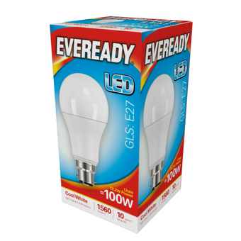 Eveready LED GLS Cool White 100W B22