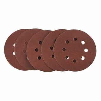 Velcro 150mm P150 Abrasive Discs - Set Of 5