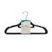 3 Piece Velvet Coated Flocked Clothes Hangers