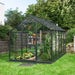 Vitavia Venus 7500 6x12 Black Greenhouse | Polycarbonate Glazing | 12 Year Warranty