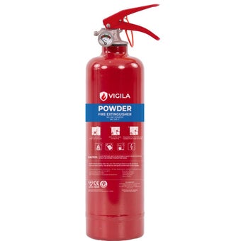 Vigila Multi-Purpose Fire Extinguisher 1kg – CE / EN3 Certified Powder