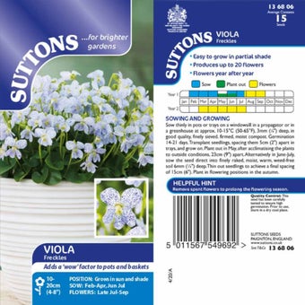 Viola Seeds - Freckles
