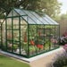 The Vitavia Phoenix 8ft x 10ft Green finish - Polycarbonate