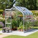 The Vitavia Orion 6ft x 8ft Silver Finish - Standard Glass