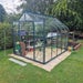 The Saturn 8ft x 10ft Green Finish - Toughened Glass