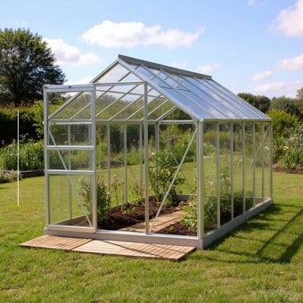 The Venus 6 x 12 (1.93 x 3.84m) Silver - Standard Glass