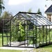 The Vitavia Jupiter 8ft x 8ft Black Finish - Standard Glass