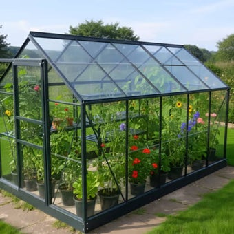 The Venus 6 x 10 (1.93 x 3.21m) Green - Standard Glass