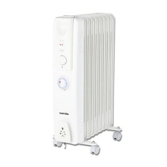 2kw 9 in Oil Filled Radiator - With Adjustable Timer