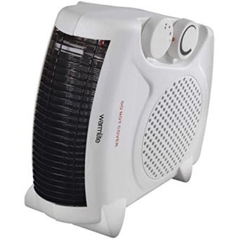 Warmlite 2000W Flat Upright Fan Heater