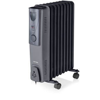 Warmlite 2KW Oil Filled Radiator - Dark Titanium