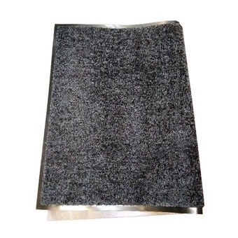 Wash & Clean Machine Washable Floor Mat - Black 60cm X 90cm