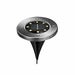 Waterproof Solar LED Ground Spotlights - 12cm