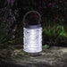 Wave 10L Solar Lantern | Glass & Stainless Steel Outdoor Lantern