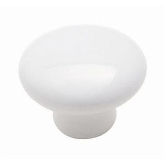 White Ceramic Knob