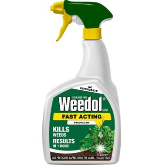 Weedol Gun Fast Acting Weedkiller - 1L