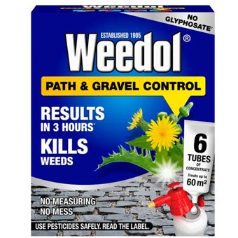 Weedol Path and Gravel Control Concentrated Weed Killer Tubes Pack of 6