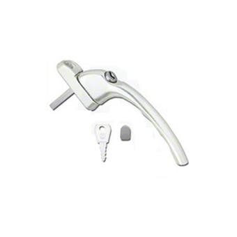 White In Line Handle Upvc