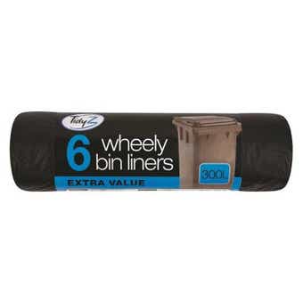 Tidyz Wheely Bin Liners Roll of 6