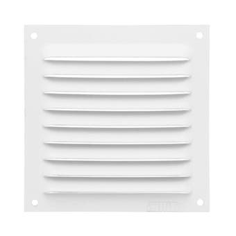 White Aluminium Vent 100x100mm