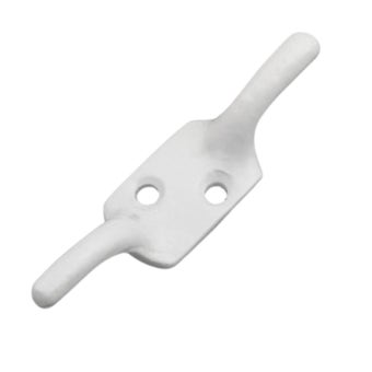 White Cleat Hook 5" - Each