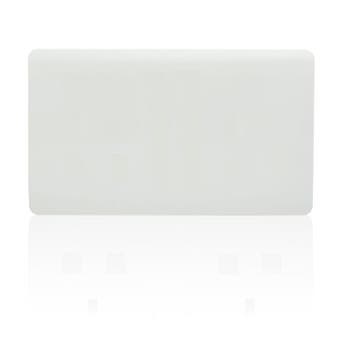 Trendi Double Blank Plate White
