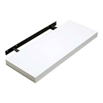 Hudson White Gloss Floating Shelf - 600mm x 235mm x 38mm