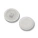 White Pozi Cover Caps - 60 Pack