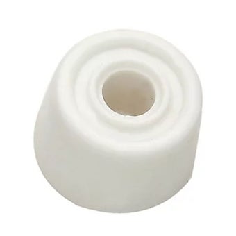 White PVC Door Stop 1.3/8" - Pack of 2