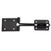 Wire Hasp & Staple Black 75mm