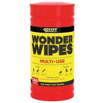 Everbuild Multi-Use Wonder Wipes - 100 Wipes