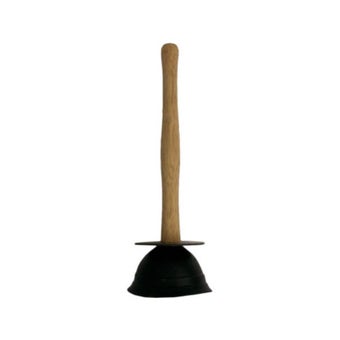 Wooden Handle Plunger - 485 x 120mm