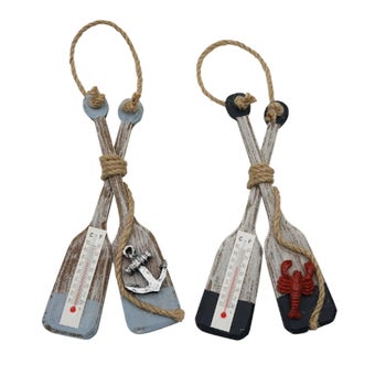 Wooden Paddle Thermometer - 10x2x18cm