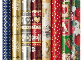 Christmas Gift Wrapping Paper Roll – 70cm x 5m I Assorted designs