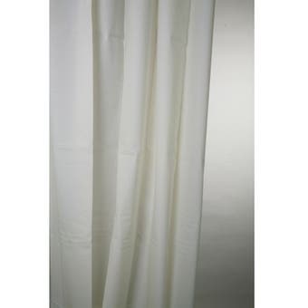 Peva Shower Curtains White