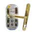 YALE UPVC Lever Door Furniture - Retro (Brass)