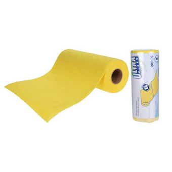 Ultra Clean Cleaning Wipes Roll - 15 pieces