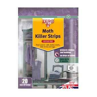 Zero in Clothes Moth Killer Strips - Pack of 20