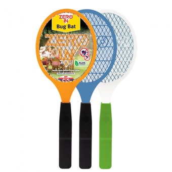 Zero In Bug Bat | Electric Insect Swatter for Mosquitoes and Midges, Indoor & Outdoor Use