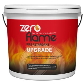 Zeroflame Upgrade 12.5kg Waterborne Intumescent Coating for Fire Protection on Previously Painted Surfaces