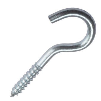 Zinc Plated Steel M Hooks100mm - Pack of 2