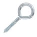 Zinc Plated Steel Screw Eyes 75mm - Pack of 2